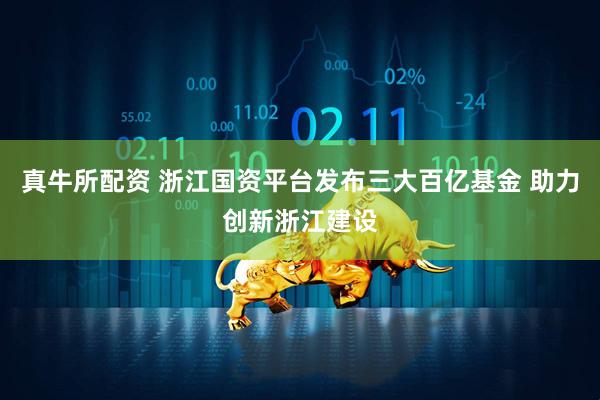 真牛所配资 浙江国资平台发布三大百亿基金 助力创新浙江建设