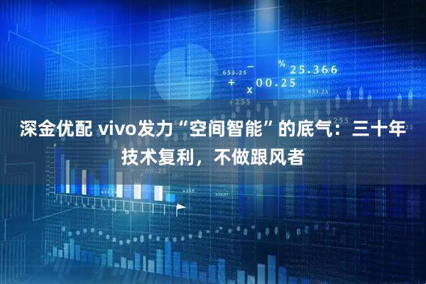 深金优配 vivo发力“空间智能”的底气：三十年技术复利，不做跟风者